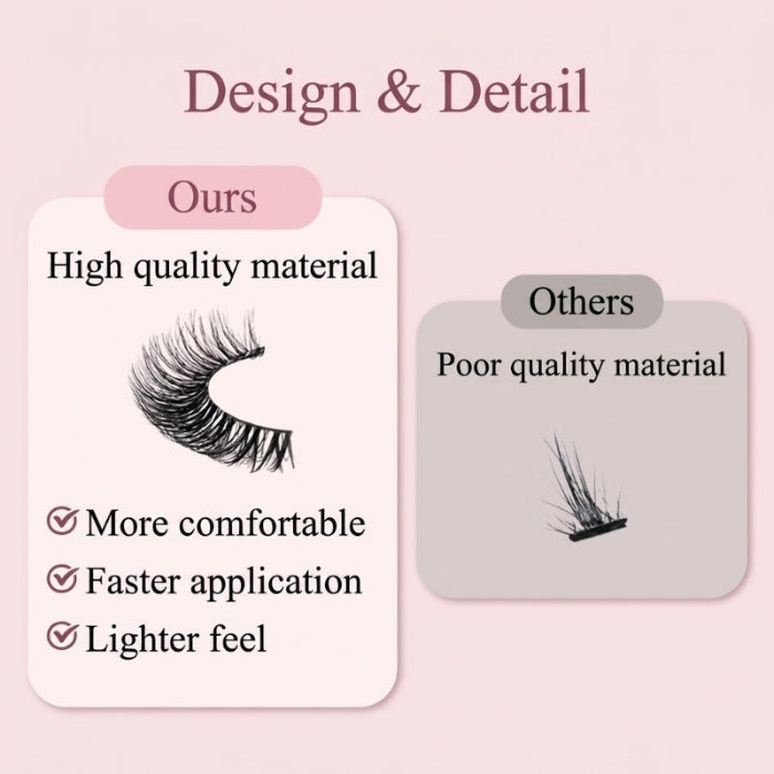 💐Waterproof & Reusable Self-Adhesive Eyelashes