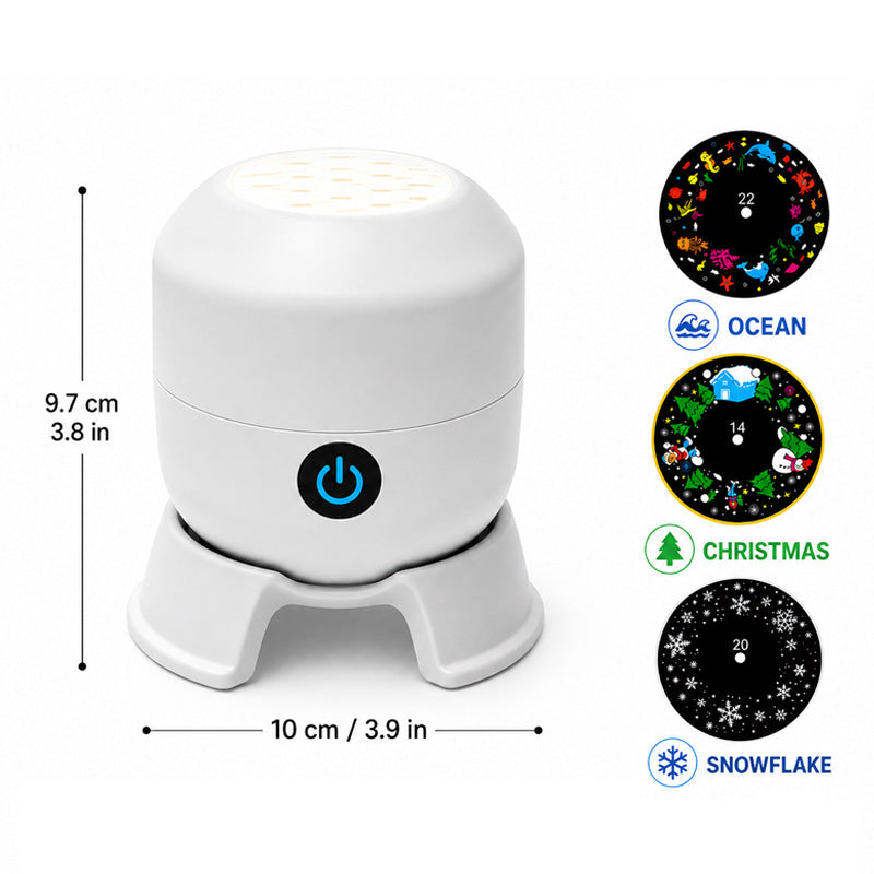 🔥Hot Sale🔥 Zelmivo™ Dynamic Rotating LED Projector Light