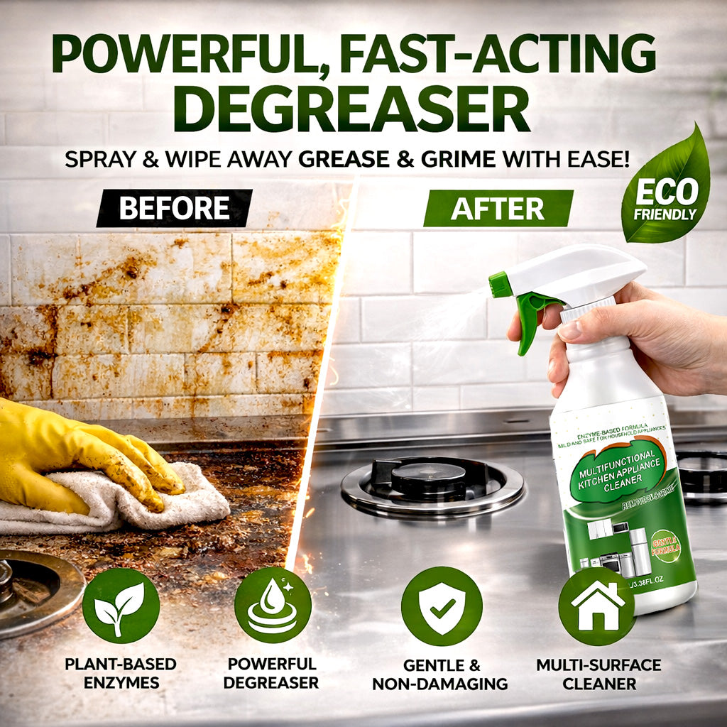 Zelmivo™ Multi-purpose enzyme foam cleaner, versatile – Kitchen & Home