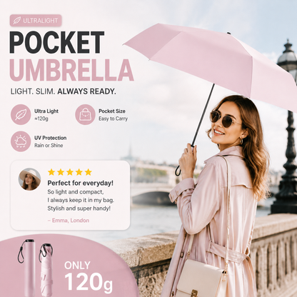 Daba™🔥Buy more Save more🎁Ultra-Lightweight Compact All-Weather Umbrella🔥