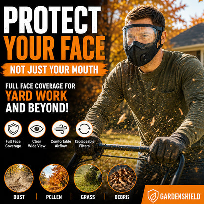 🔥LIMITED TIME OFFER🔥FONOME GardenShield™ Full-Face Outdoor Protection System