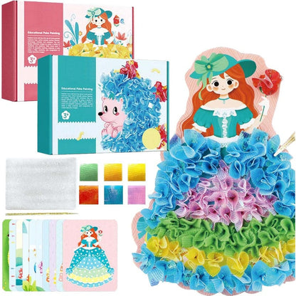 🎨 Kids 3D Fabric Poke Art Kit – Screen-Free Creative Fun (offer)