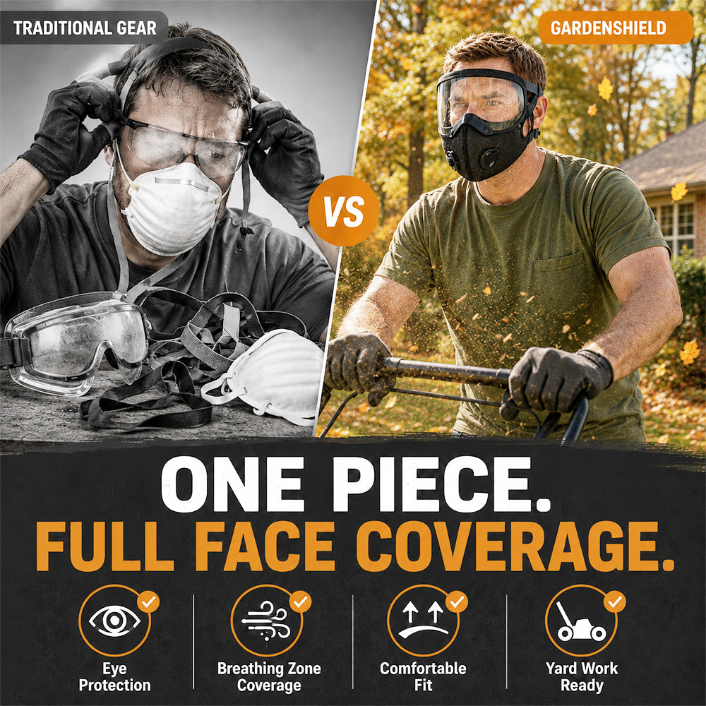 🔥LIMITED TIME OFFER🔥FONOME GardenShield™ Full-Face Outdoor Protection System