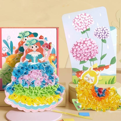 🎨 Kids 3D Fabric Poke Art Kit – Screen-Free Creative Fun (offer)