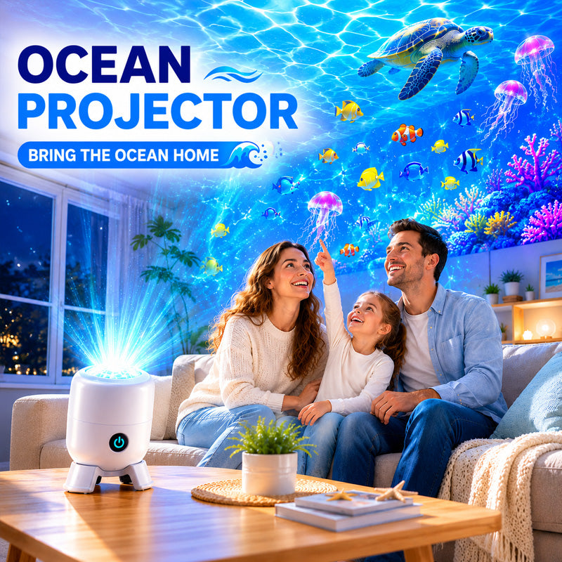 🔥Hot Sale🔥 Zelmivo™ Dynamic Rotating LED Projector Light