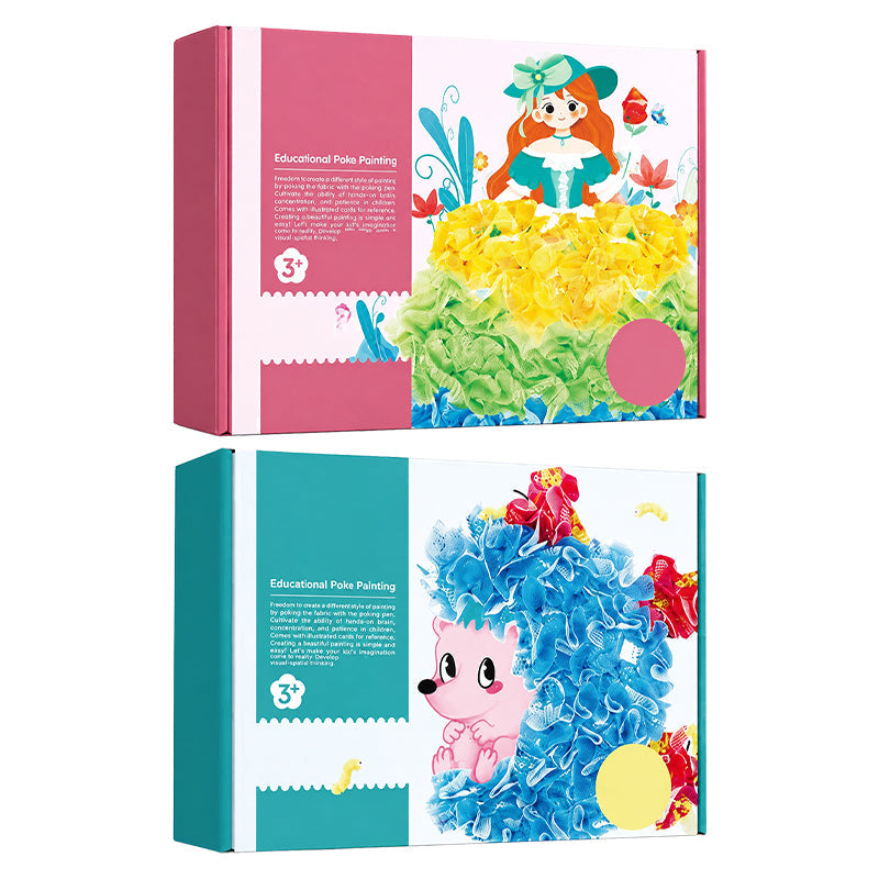 🎨 Kids 3D Fabric Poke Art Kit – Screen-Free Creative Fun (offer)