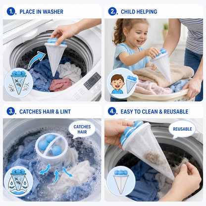 Zelmivo™ Laundry Hair Catcher (Offer)