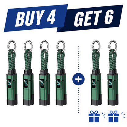 💥2026 HOT SALE🔥50K+ SOLD!🛡️4-in-1 Digital Display Keychain Charging Cable