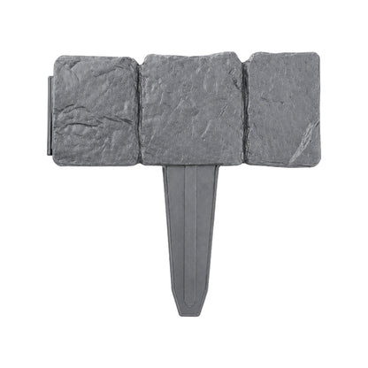 🌿✨Zelmivo™ Stone-Look Edging Fence - Garden Edges That Stay Clean🏡♻️