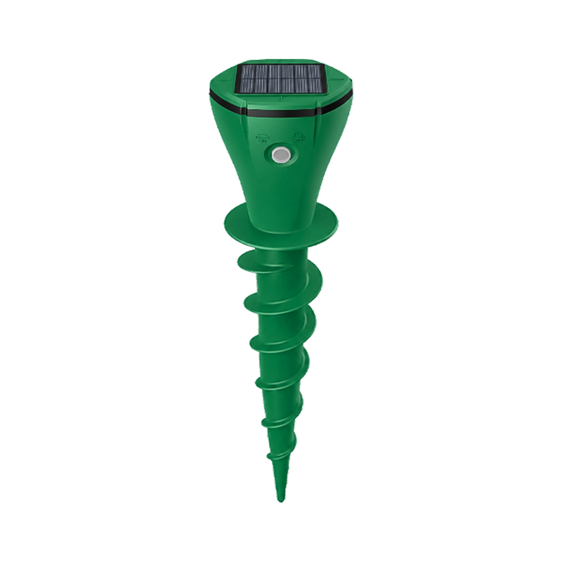 🌸Hot Sale 50% OFF☘️Solar Powered Waterproof Screw Mole Repellent