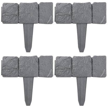 🌿✨Zelmivo™ Stone-Look Edging Fence - Garden Edges That Stay Clean🏡♻️
