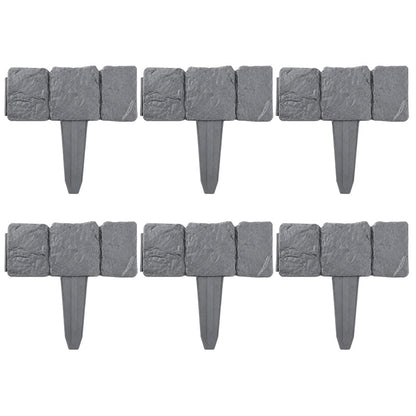 🌿✨Zelmivo™ Stone-Look Edging Fence - Garden Edges That Stay Clean🏡♻️