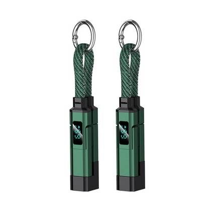 💥2026 HOT SALE🔥50K+ SOLD!🛡️4-in-1 Digital Display Keychain Charging Cable