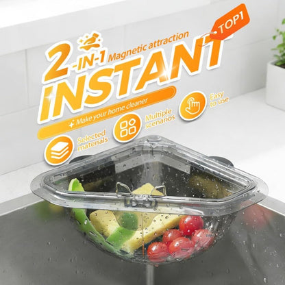 ShineMend™ Magnetic Sink Drain Basket