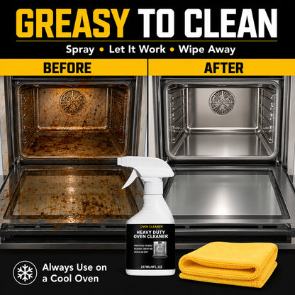 Refresh Your Oven Today 🍳✨ Fast-Acting Oven Cleaner Spray