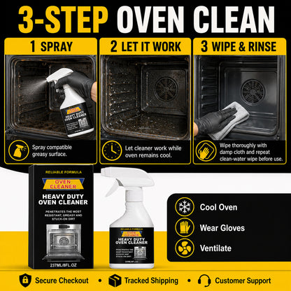 Refresh Your Oven Today 🍳✨ Fast-Acting Oven Cleaner Spray
