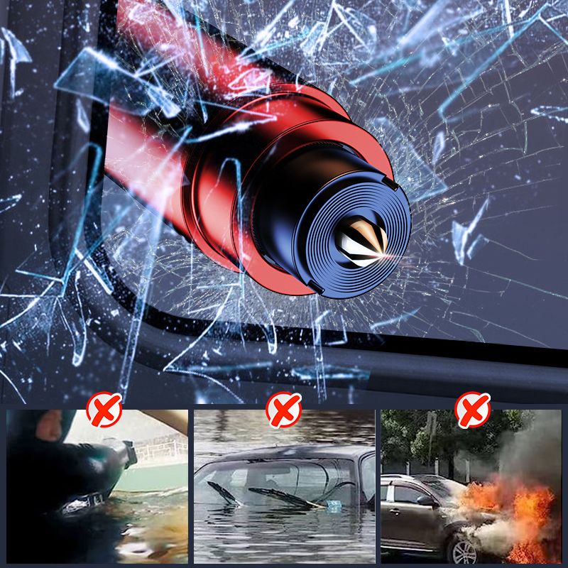 🚗 BOGO 50% OFF | Vimbe™ 2-in-1 Car Escape Tool