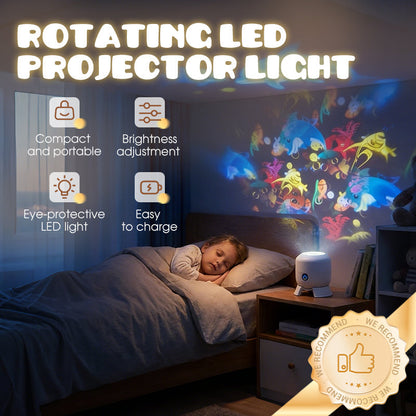 Zelmivo™ Dynamic Rotating LED Projector Light (offer)