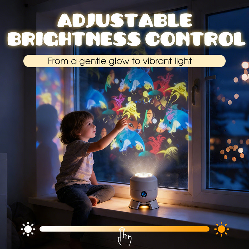 Zelmivo™ Dynamic Rotating LED Projector Light (offer)