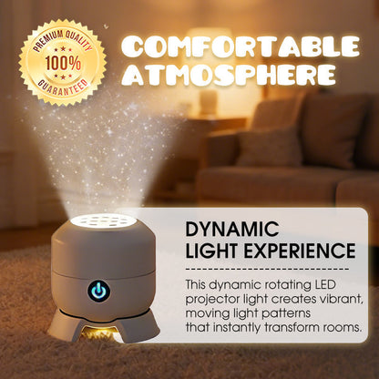 🔥Hot Sale🔥 Zelmivo™ Dynamic Rotating LED Projector Light