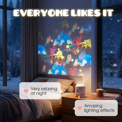 🔥Hot Sale🔥 Zelmivo™ Dynamic Rotating LED Projector Light