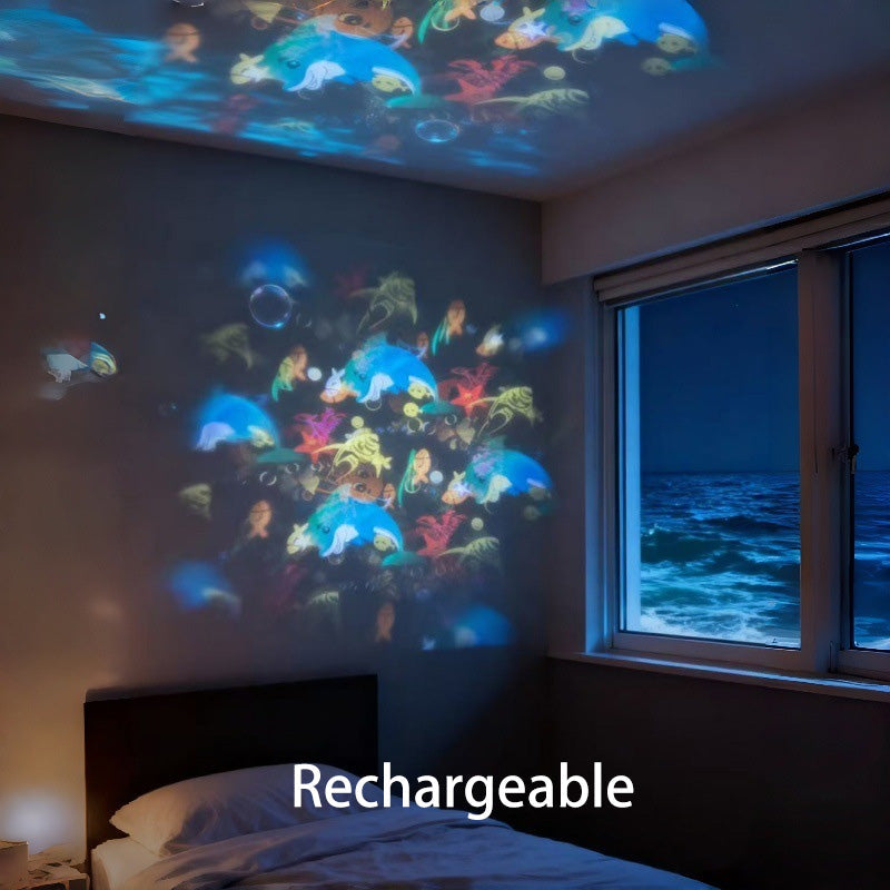 Zelmivo™ Dynamic Rotating LED Projector Light (offer)