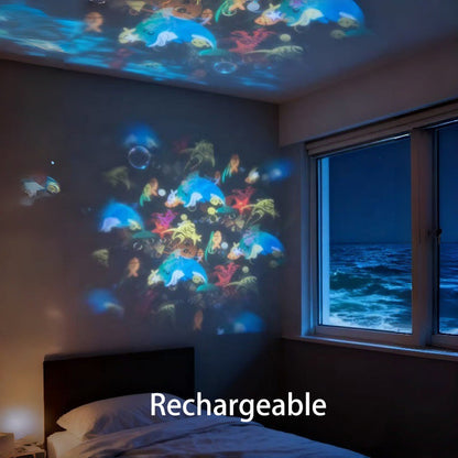 Zelmivo™ Dynamic Rotating LED Projector Light (offer)