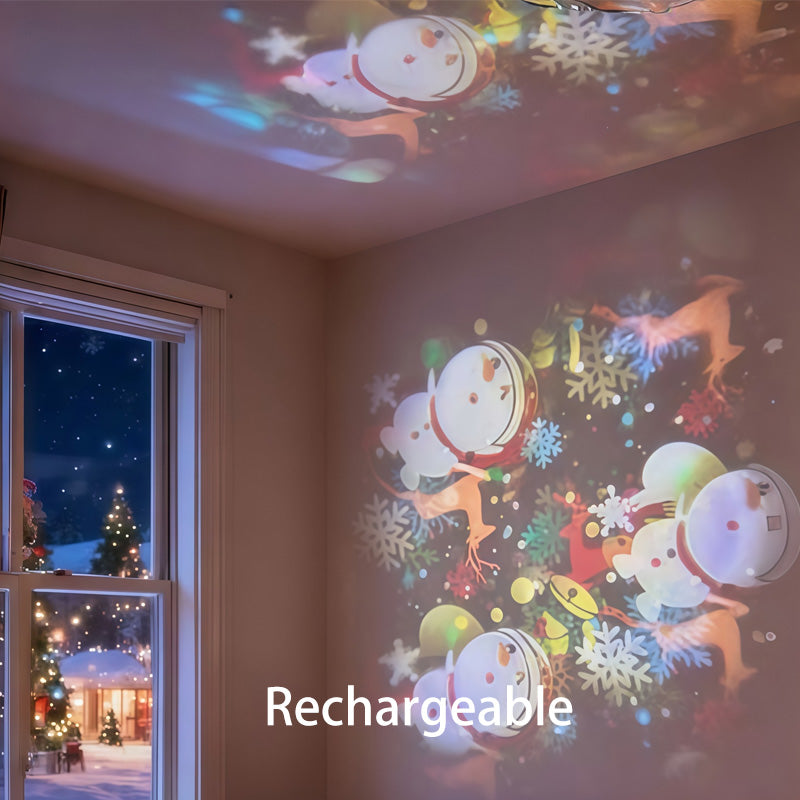 🔥Hot Sale🔥 Zelmivo™ Dynamic Rotating LED Projector Light