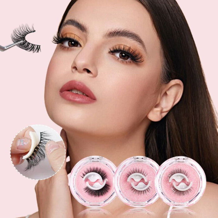 💐Waterproof & Reusable Self-Adhesive Eyelashes