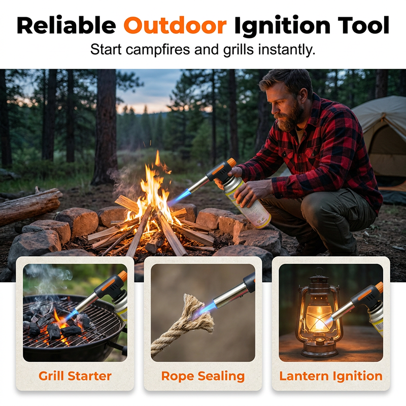 🔥LAST DAY SALE - 50% OFF🔥Portable Multi-Function Butane Torch