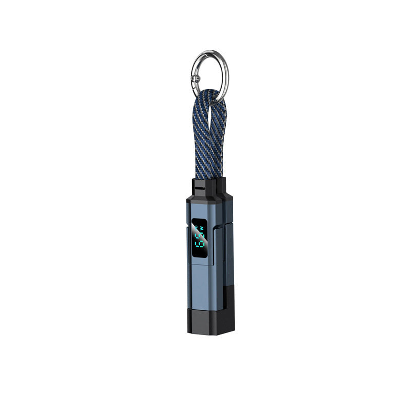 💥2026 HOT SALE🔥50K+ SOLD!🛡️4-in-1 Digital Display Keychain Charging Cable